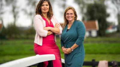Sabya van Elswijk en Nicole Ziesemer 